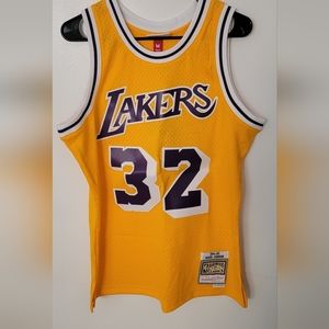 MAGIC JOHNSON Authentic Jersey Los Angeles Lakers Home 1984-85